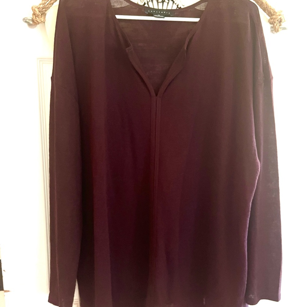 Maroon Lightweight Sweater